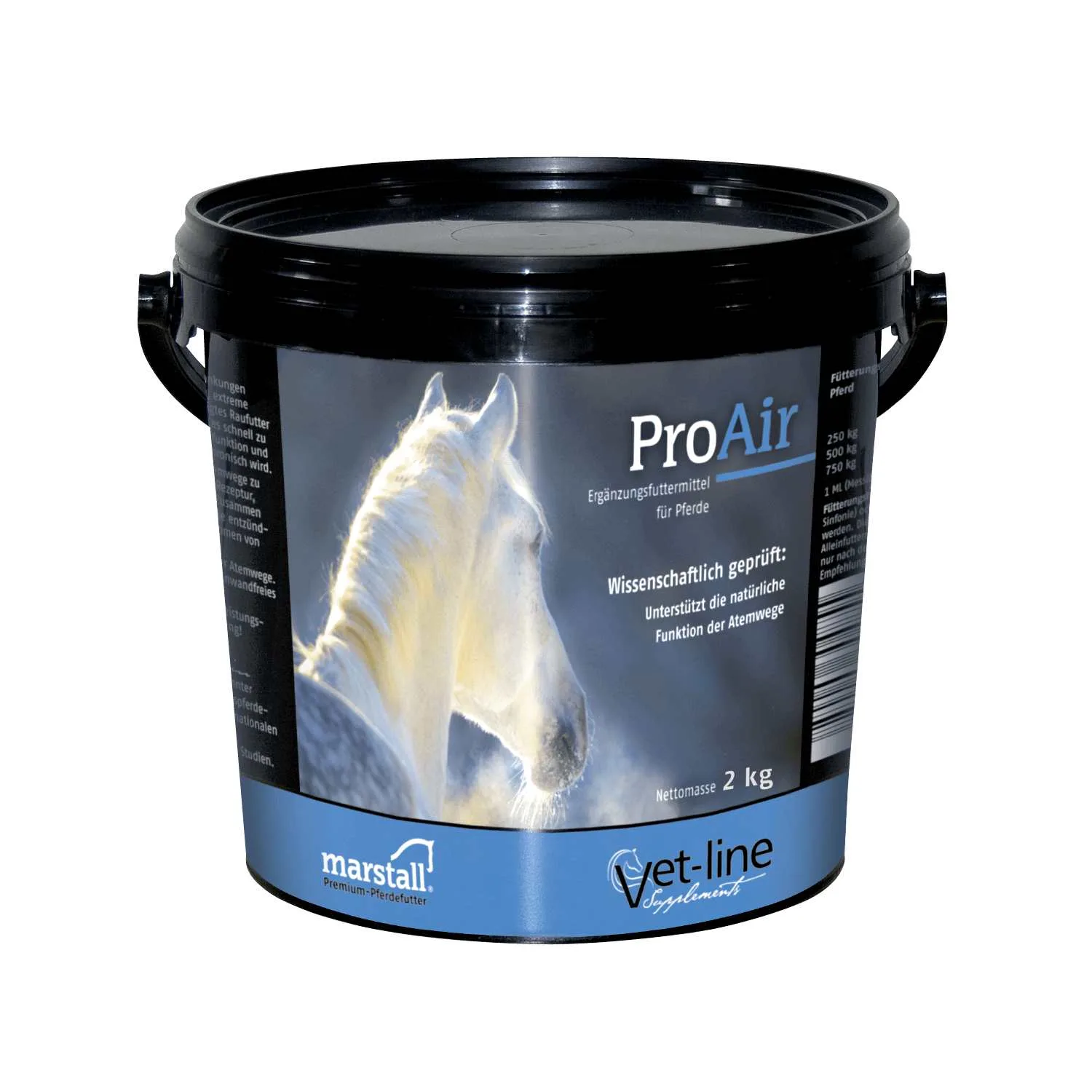 marstall-vet-proair-dodatek-za-dihala-konji Marstall ProAir prehranski dodatek za dihala konj.