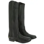 Jahalne gamaše EquiTheme Leather - slika 6