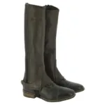 Jahalne gamaše EquiTheme Leather - slika 4