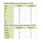 Otroške jahalne gamaše RW Amara - slika 5