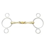 Dvojno lomljena žvala s tri prstena