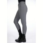 Jahalne hlače HKM Tampa silicone knee - slika 4