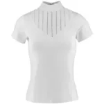 Tekmovalna jahalna majica E-T Funza White - slika 2