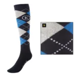 Čarape Kavalkade t.plava/plava